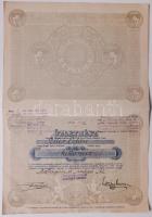 Esztergom 1921. "Esztergomi Fogyasztási és Értékesítő Szövetkezet" Üzletrész 200K-ról szel...