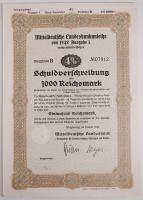 Német 3. Birodalom / Berlin / Magdeburg 1940-43. 3db különféle kötvény : "Elektrowerke Aktienge...