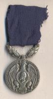 Románia 1913. "Balkáni Háborús Emlékérem" kitüntetés mellszalaggal, peremen "C" jelzéssel T:2 Romania 1913. "Balkan War Medal" decoration on ribbon with "C" hallmark on the edge C:XF