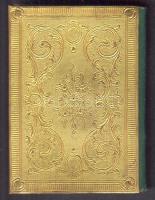 1883 "Fromme Tárczanaptára", félvászon kötésben, kötéstábláin plakettel, az első táblán ma...