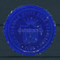 Kula mezőváros (Bács-Bodrogh megye) 1885 pecsétbélyeg