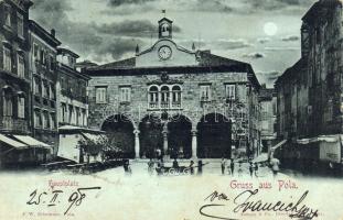 1898 Pola Hauptplatz