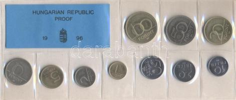 1996. 10f-100Ft 10klf db, forgalmi szett fóliatokban T:PP
