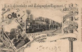 K.u.K. Railway and Telegraph Regiment, Sankt-Pölten - Tulln, locomotive