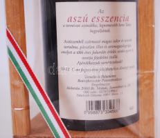 1972 Tokaji aszú esszencia, termelte és palackozta: Bodrogkeresztúr Pinceszövetkezet, palackozás éve...