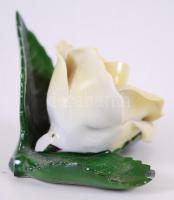 Herendi rózsa, jelzett, sérült több helyen, h:7 cm