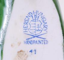 Herendi rózsa, jelzett, sérült több helyen, h:7 cm