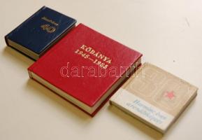 3db minikönyv: Józsefváros; Kőbánya 1945-1985; 30 éves a rendőrképzés