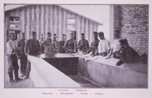 cca 1916 Hatnyelvű, 19 fotóval illusztrált olasz propagandakiadvány, mely arra buzdítja a monarchia ...