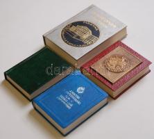 4db numizmatikával kapcsolatos minikönyv: Történelmünk pénzeken; A XVI-XVII. század pénzverése; Az N...