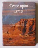 Judaika témájú minikönyv: Peace upon Israel. Photographs by Károly Szelényi, text by Tamás Raj. Bp., é.n., Hungarian Pictures