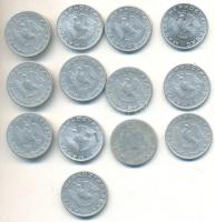 1950-1966. 10f Al (13x) klf évszámokkal! T:1,2,3