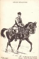 French Foreign Legion, cavalrymen, s: Benigni (EK)
