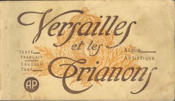 cca 1910 Versailles és Trianon 20 lapos képes füzet / picture booklet