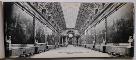 cca 1910 Versailles - Trianon 20 lapos képes füzet. Hátlap levált / picture booklet 28x14 cm