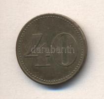 ~1930. Élelmiszer bárca "KEFIR Teréz Körút 31" 40f T:2