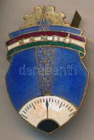 "KANDÓ" zománcozott aranyozott iskolajelvény T:2