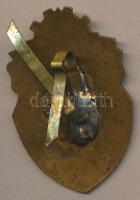 "KANDÓ" zománcozott aranyozott iskolajelvény T:2