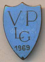 "Veres Pálné Leánygimnázium" zománcozott iskolajelvény T:2