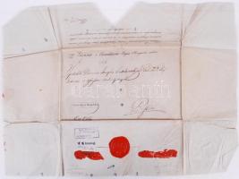 1827 Helytartótanácsi ex offo levél Laszlovszky József budai városbírónak Forgó György orvos ügyében...