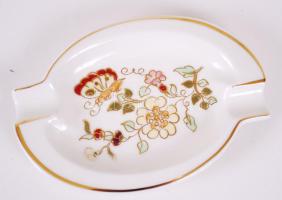 Kézzel festett Zsolnay hamutálka / Zsolnay handpainted ashtray 12 cm