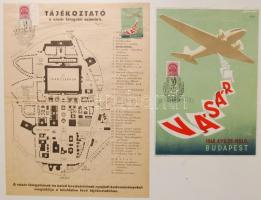 1940 Nemzetközi Vásár Budapest. Plakát és latogatói tajékoztató