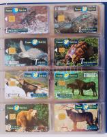 96 darabos nagyon szép andorrai és spanyol telefonkártya-gyűjtemény. Mind különféle! Igényes gyűrűs ...