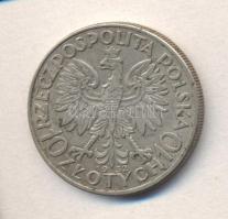 Lengyelország 1932. 10Zl Ag T:2-
Poland 1932. 10 Zlotych Ag C:VF