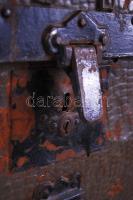 cca 1916 Eredeti katonaláda teljesen ép, kulccsal, egyik bőrszíj szakadt /
cca 1916 Original k.u.k. ...