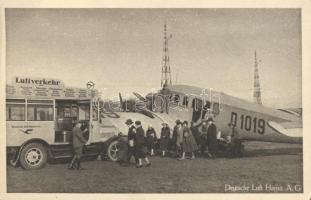 Deutsche Lufthansa aeroplane (EB)