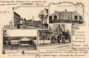 Büd-Szentmihály mit Bahnhof