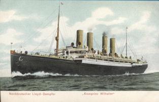 Norddeutscher Lloyd SS Kronprinz Wilhelm