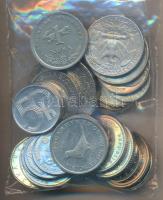 Vegyes fémpénz tétel 29db cseh, horvát, mexikói és amerikai forgalmi érmékkel T:vegyes