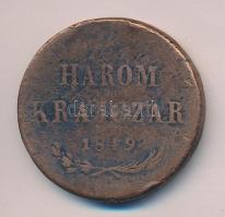 1849. 3Kr Cu T:3
