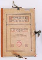 Sebestyén-Raffay: Szabadkézi rajztanmenet iparostanonciskolák számára. 40 táblával. Szeged 1913. Hiánytalan, jó állapotban. Bozó Fyula grafikusé volt