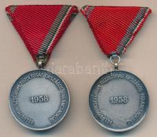 ~1970. Belügyminisztérium Tűzoltóság Országos Parancsnokság - Vállalati Tűzoltói Szolgálatért X és X...