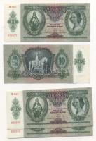 1936. 10P (4x) 3db egymás utáni sorszámmal + 1db közeli sorszámmal! T:I