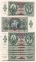 1936. 10P (8x) egymás utáni sorszámmal! T:I,I-