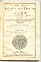 Irish Freemaisons' Calendar and Directory for the Year 1904.... Dublin. 1904. / Ír szabadkőműves naptár és jegyzék