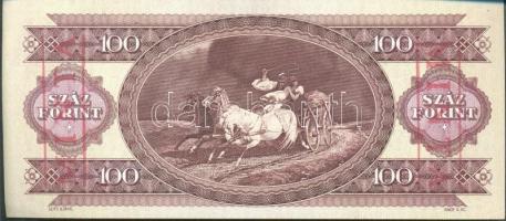 1993. 100Ft "B072" HAMIS "MINTA" felülnyomással! T:I