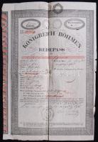 1841 Cseh királyság útlevél /  1841 Kingdom of Bohemia paspport