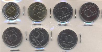 2002-2007. 20Ft "Deák" + 50Ft (5xklf) + 100Ft "Kossuth" T:1-,2