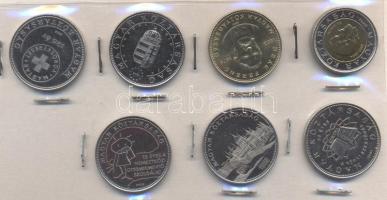 2002-2007. 20Ft "Deák" + 50Ft (5xklf) + 100Ft "Kossuth" T:1-,2