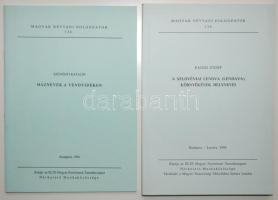 Magyar Névtani Dolgozatok 126; 134: Háznevek a Vendvidéken, A szlovéniai Lendva (Lendava) környékének helynevei