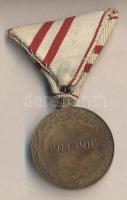 Ausztria 1932. "Háborús Emlékérem 1914-1918" mellszalaggal Br kitüntetés. Szign.: Grienaue...