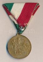 1896. "I. Ferencz József / Millenniumi emlék" emlékérem szalaggal T:2