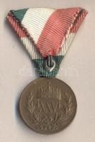 1911. "Díszérem a Tűzoltás és Mentés Terén Teljesített 25 Évi Eredményes Tevékenységért" B...