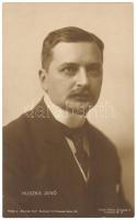 cca 1910 Huszka Jenő (1875-1960) zeneszerző aláírása fotólapon