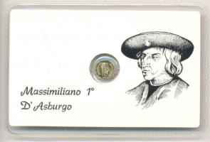 DN. "Maximilian" modern mini Au pénz 0.333 minőségű T:BU Eredeti vákuum díszcsomagolásban! ND. "Maximilian" modern mini Au(0.333) coin C:BU