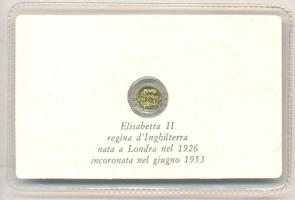 DN. "II. Erzsébet" modern mini Au pénz 0.333 minőségű T:BU Eredeti vákuum díszcsomagolásba...